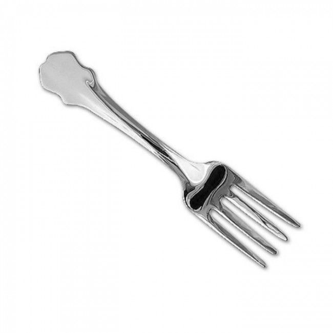 Sterling silver baby spoon sale and fork