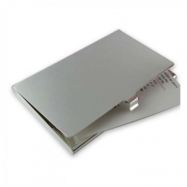 Silver Plated Plain Business Credit Card Case